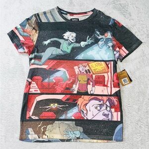 NWT‎ Super Massive Shirt Mens Size Medium Comic Strip All Over Print
